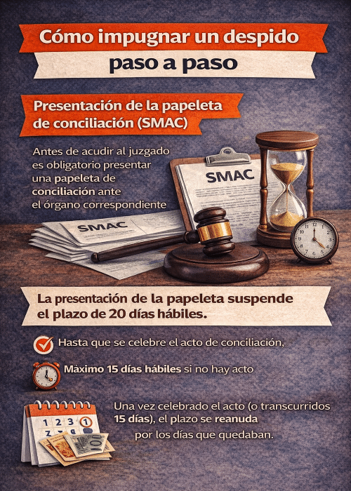 como-impugnar-despido-paso-a-paso-papeleta-conciliacion-smac-plazos
